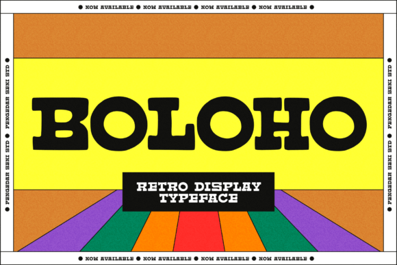 Boloho: A Handcrafted Display Font for Maker Projects