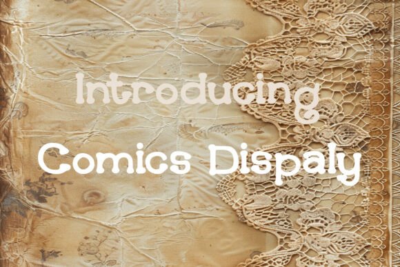 Comics Display: A Display Font Built for Campaigns