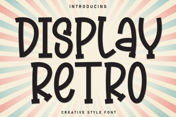 Display Retro: A Handwritten Font for Crafters