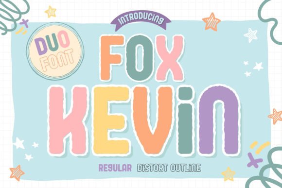 Fox Kevin Display Font: A Playful Typeface for Handmade Products
