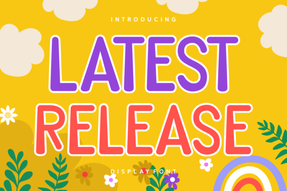 Latest Release Display Font: Sharper Campaign Clarity