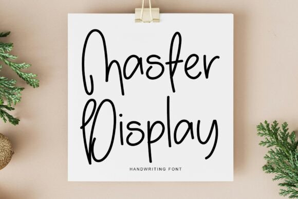 Master Display: A Typeface Built for Bold Editorial Storytelling