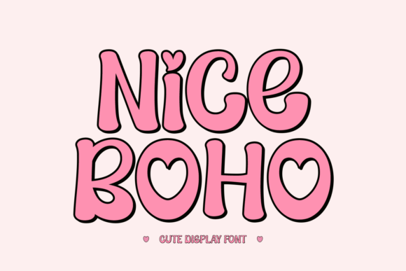 Nice Boho Font: A Handmade Seller’s Dream for Labels and Branding