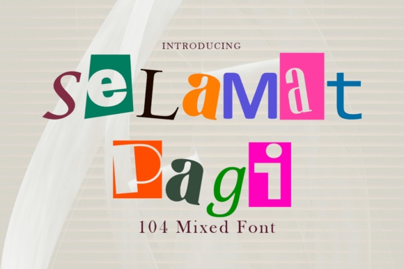 Selamat Pagi: A Display Font That Brings Cheer to Digital Design