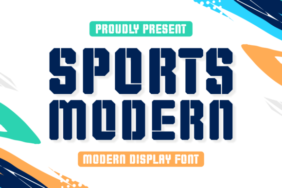 Sports Modern: The Display Font That Brings Energy to Handmade Products