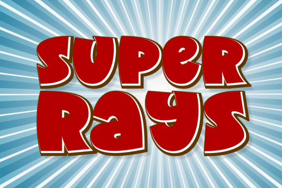 Super Rays: A Display Font That Brings Personality to Your Brand