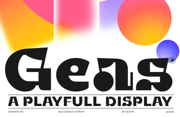 Ut Geas Display: A Bold, Kinetic Typeface for Scroll-Stopping Campaigns